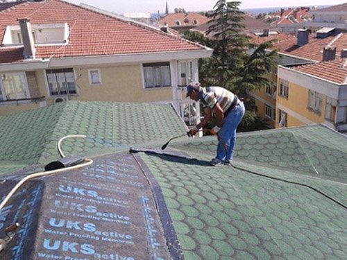 Shingle çatı kaplama montajı