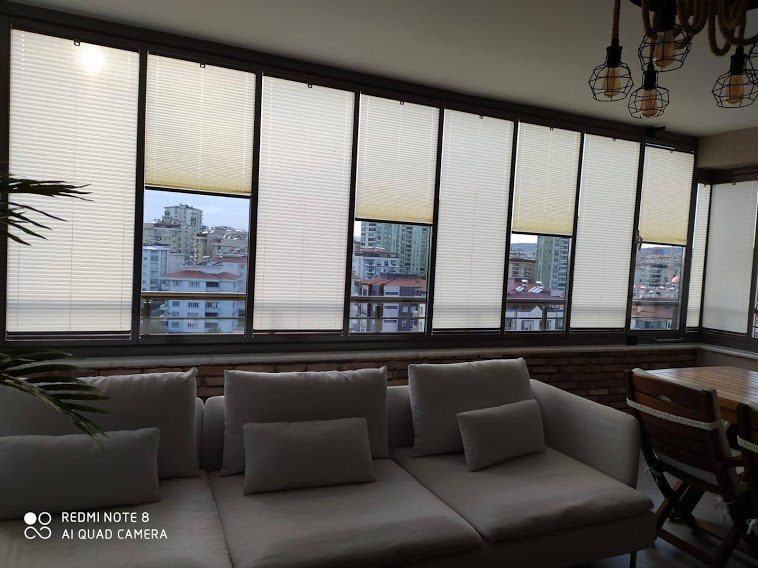 Antalya'da cam balkon perdesi uygulaması
